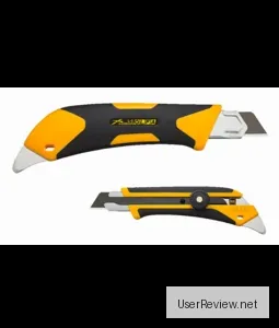 Cuchillo de construcción OLFA X-design, 18mm, fijador trisecante