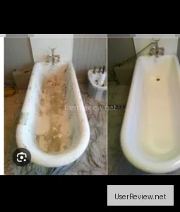 Renovación de bañera con marmol de látex