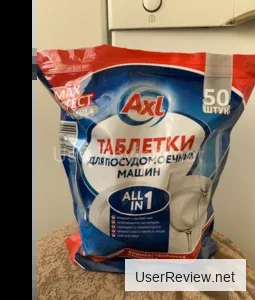 Axl Max Bulaşık Makinesi Güçlendirici Tabletler Yorumlar